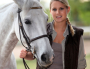 Girl in Equine Therapy